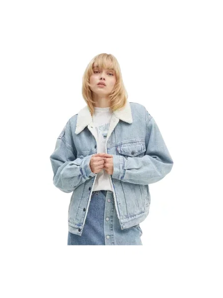 Kurtka jeansowa Levi's niebieska