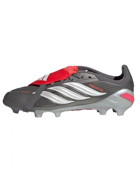 ADIDAS PERFORMANCE Sportske cipele Predator Elite svijetlosiva / tamo / crvena siva