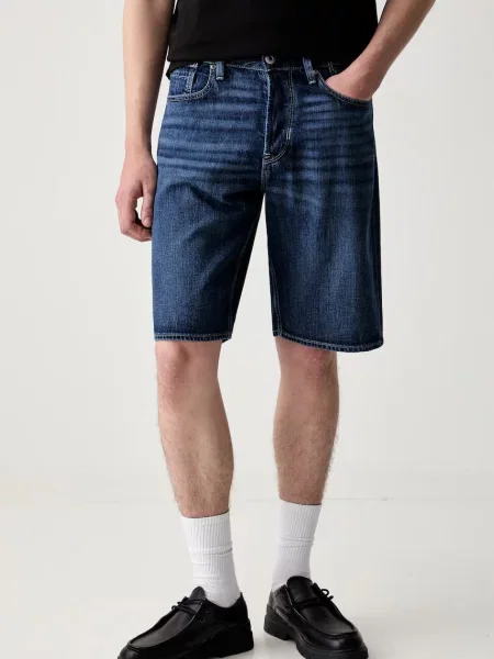 G-Star pantaloni scurți pentru bărbați din denim Deeggie albastru