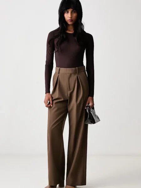 Bodi Mm6 Maison Margiela rjava