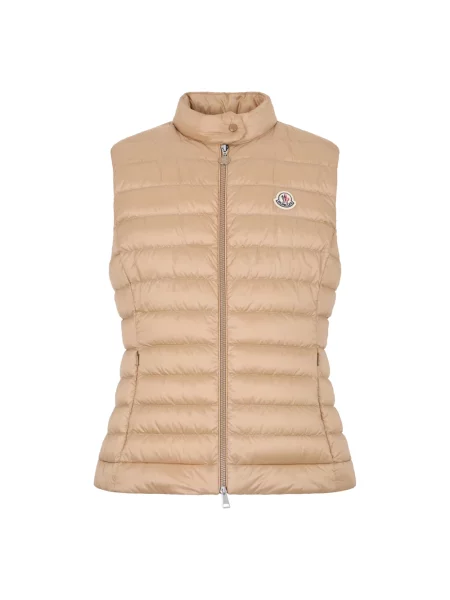 Kamizelka puchowa Moncler beżowa