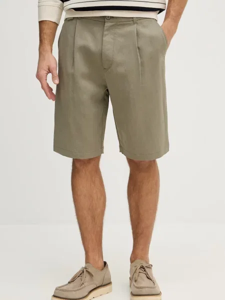 Guess Pantaloni scurți bărbați TAYLOR verde