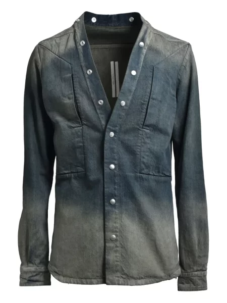 Риза Rick Owens синьо