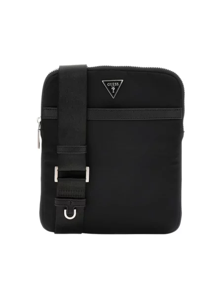 Guess Torebki Mężczyzna ONE SIZE Milano Flat Crossbody czarny