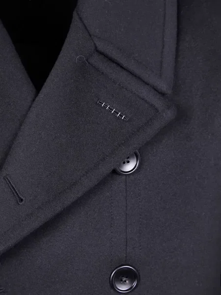 Palton Tom Ford de lână negru