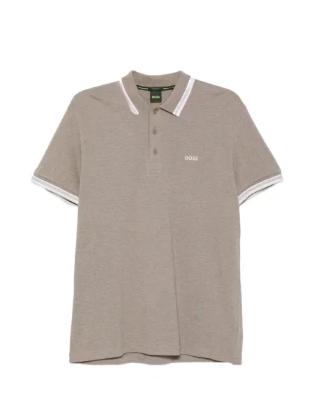Tricou polo Boss cu broderie