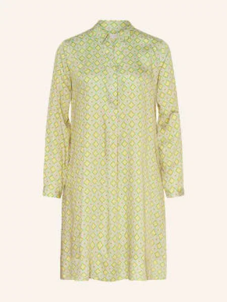 Milano Italy Sukienka Koszulowa gruen żółta