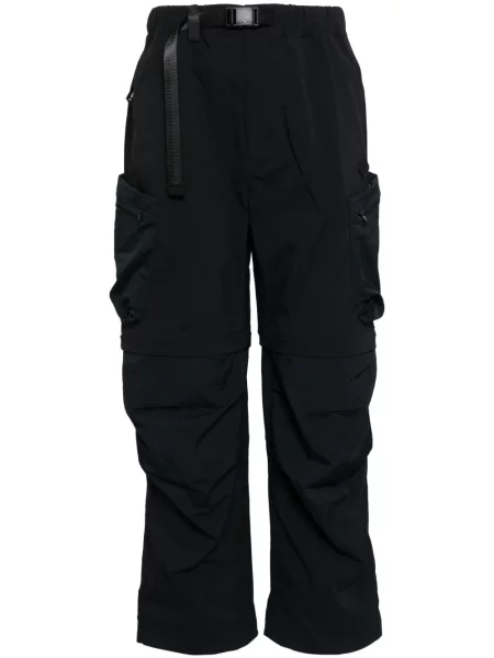 Spodnie cargo Spoonyard zwężane czarne