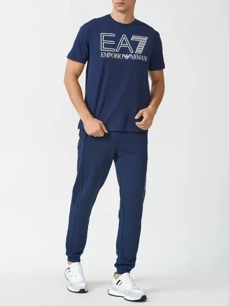 Футболка Ea7 Emporio Armani синя