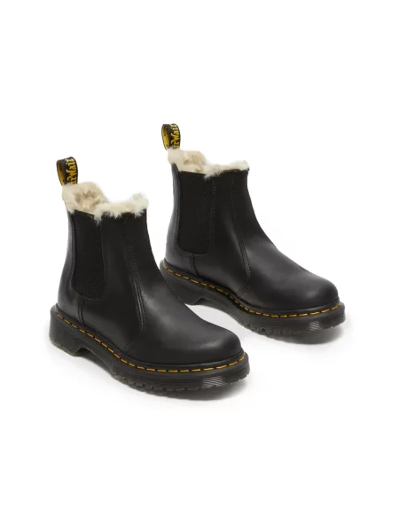Sztyblety Dr. Martens skórzane czarne
