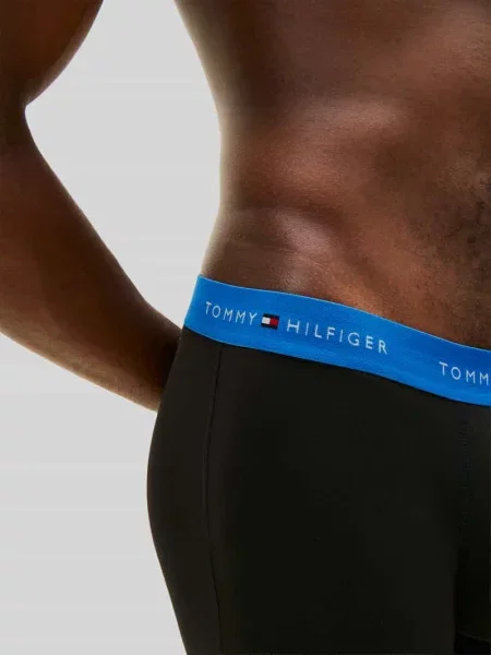 Obcisłe bokserki o kroju regular fit z mieszanki bawełny w zestawie 3 szt. Tommy Hilfiger