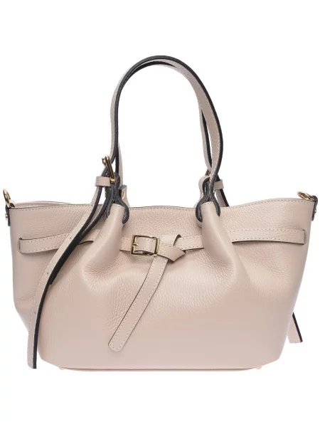 Geantă shopper Luisa Vannini bej