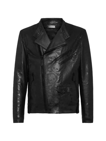 Geacă Philipp Plein cu imagine negru