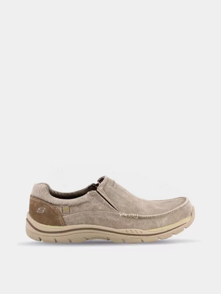 Skechers Relaxed Fit: EXPECTED – Avillo Мокасини бежевий