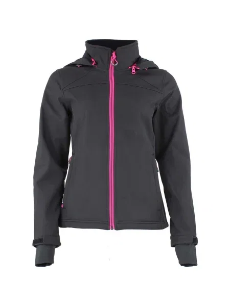 Geacă Peak Mountain softshell negru
