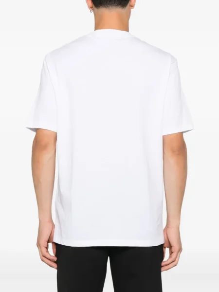 Tricou Karl Lagerfeld cu imagine alb