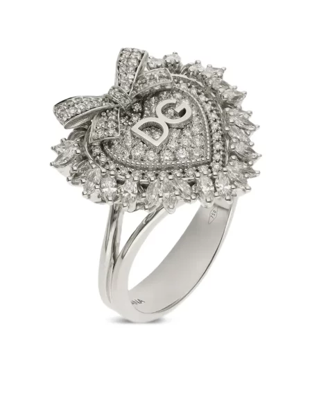 Inel Dolce & Gabbana alb