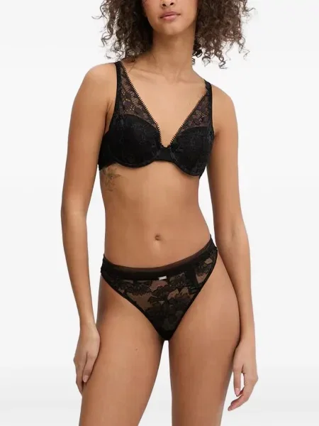 Sutien Chantelle din dantelă negru