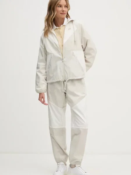 Спортивные штаны Lacoste бежевые