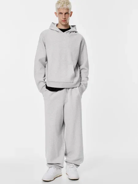 Palton Pull&bear gri