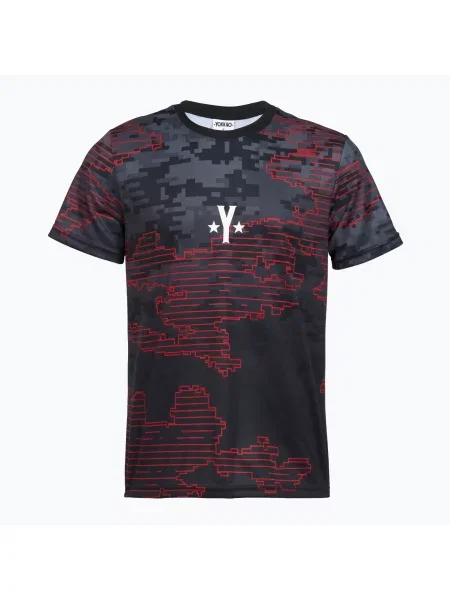 Férfi edző póló YOKKAO New Camo Workout camo. Méret: M szürke