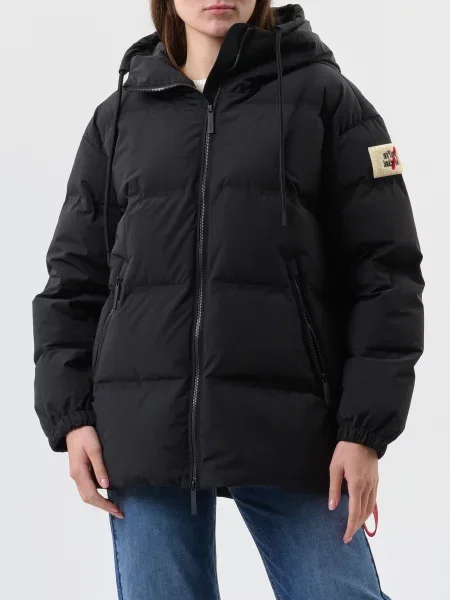 Пуховик After Label чорний