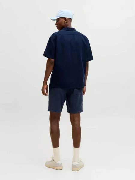 Повседневные короткие шорты Jack & Jones синие