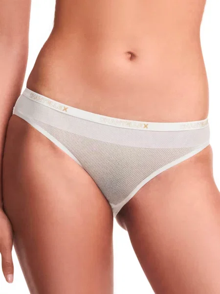 Женские прозрачные трусики чорні