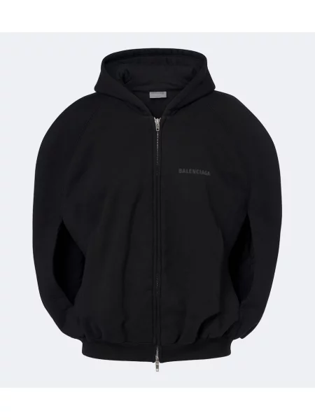 Hanorac cu glugă Balenciaga negru