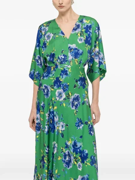 Rochie midi Nissa de costum verde