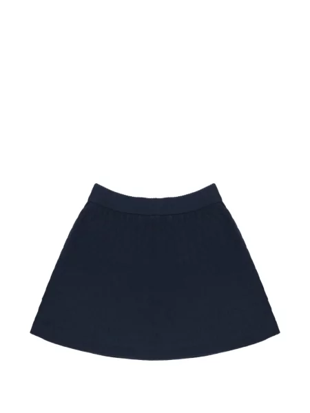 Spódnica mini dziecięca Tommy Hilfiger niebieska