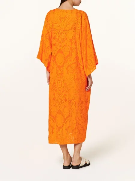 Mrs & Hugs Kaftan S Rukávem oranžová