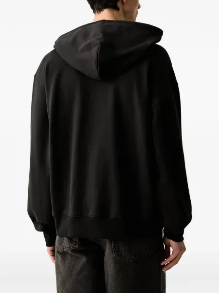 Hanorac cu glugă Vans cu imagine negru