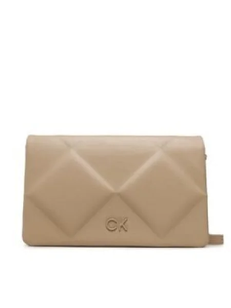 Kabelka Calvin Klein béžová