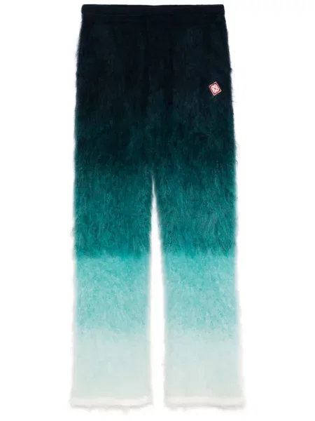 Pletené kalhoty Casablanca modré