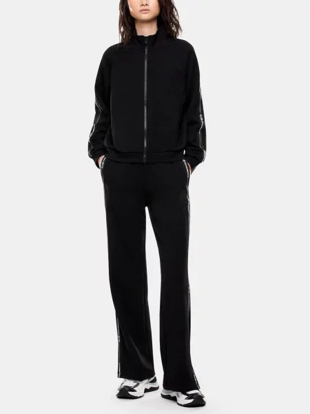 Спортивний костюм поліестер/бавовна чорний