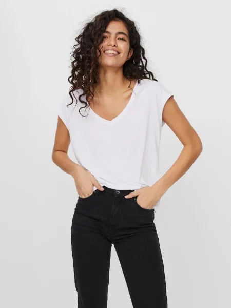 VERO MODA Majica Filli' bijela