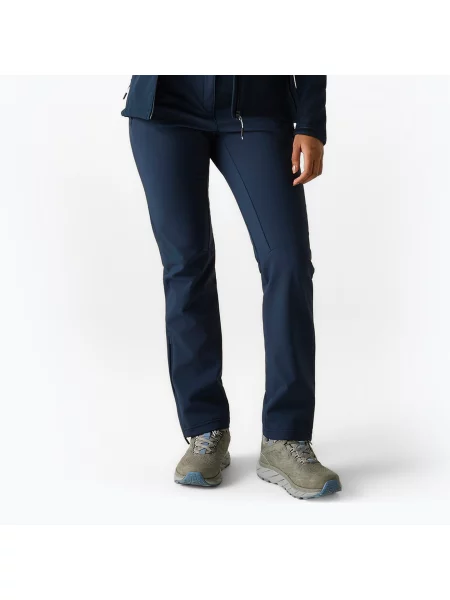 Pantaloni softshell pentru femei REGATTA Geo Softshell II navy marină
