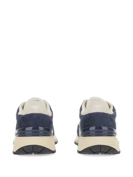 Bőr sneaker Ea7 Emporio Armani kék