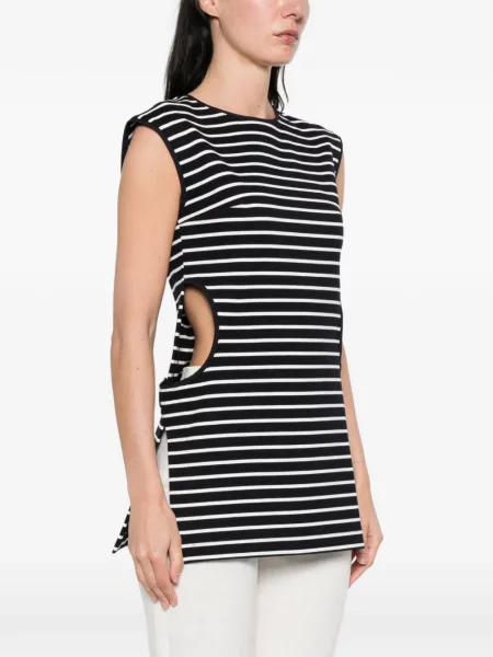 Prugasta odgovarati haljina Seafarer plava