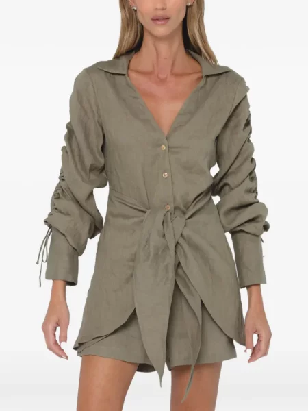 Bluză Jbq cu volane verde