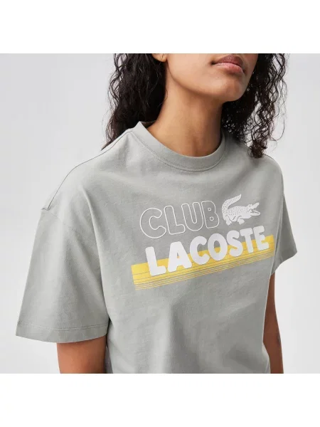Lacoste Koszulka Lacoste zielona