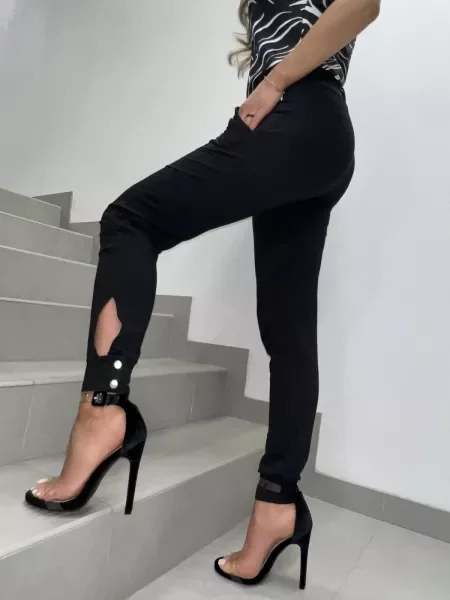 Športne hlače Edoti črna