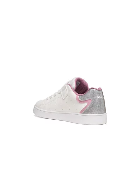 Sneakersy Geox J Eclyper Girl S bílá