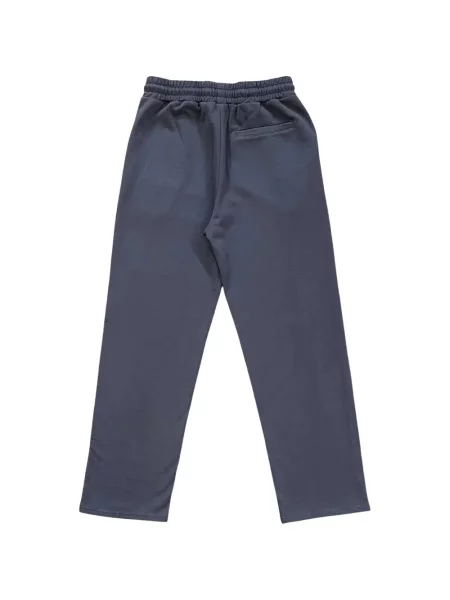 Pantaloni Bottega Desires alergare cu autograf cu cordon albastru