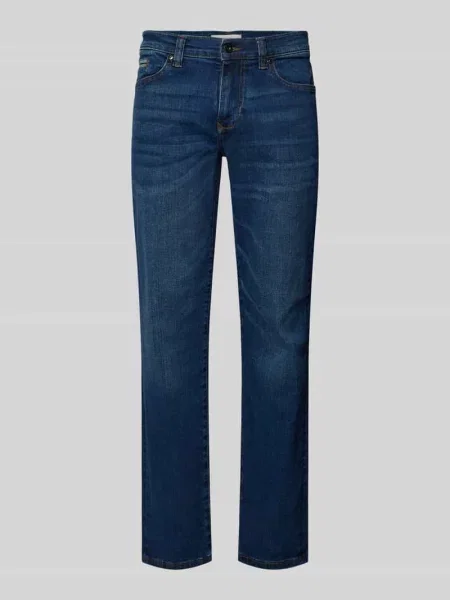 Jeansy o kroju regular fit z 5 Mcneal niebieskie