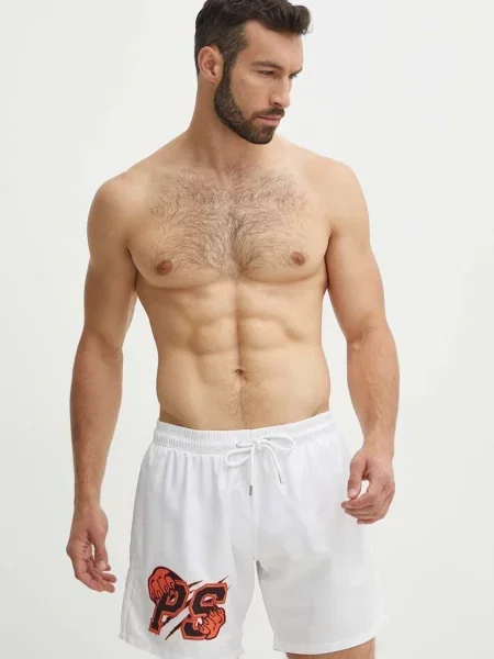 Плувни шорти PLEIN SPORT бяло