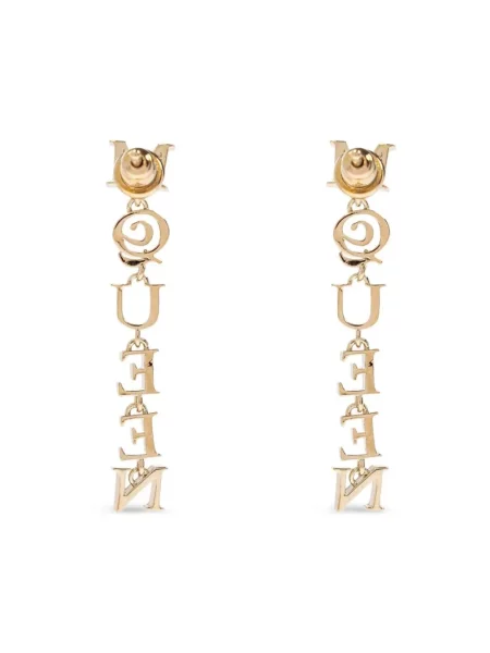 Kolczyki Alexander Mcqueen żółte
