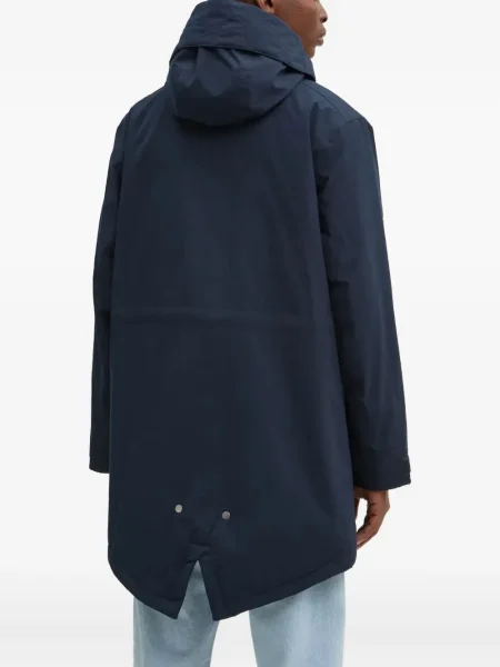 Geacă parka Timberland cu glugă albastru