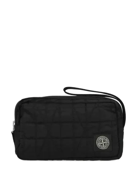Geantă Stone Island cu strasuri negru